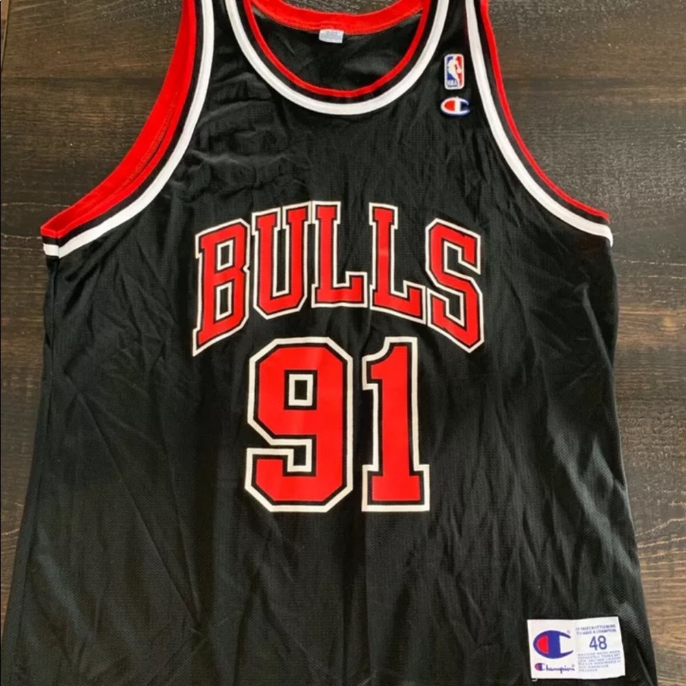 Dennis Rodman Champion Jersey #91